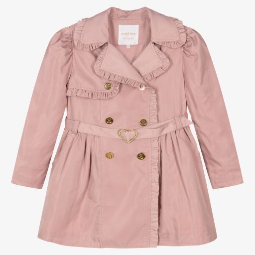 Angel's Face-Rosa Teen Trenchcoat für Mädchen | Childrensalon Outlet