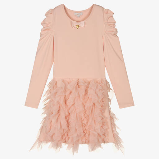 Angel's Face-Teen Girls Pink Tulle Dress  | Childrensalon Outlet