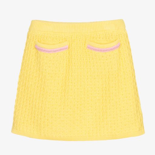 Angel's Face-Желтая трикотажная юбка для девочек-подростков | Childrensalon Outlet