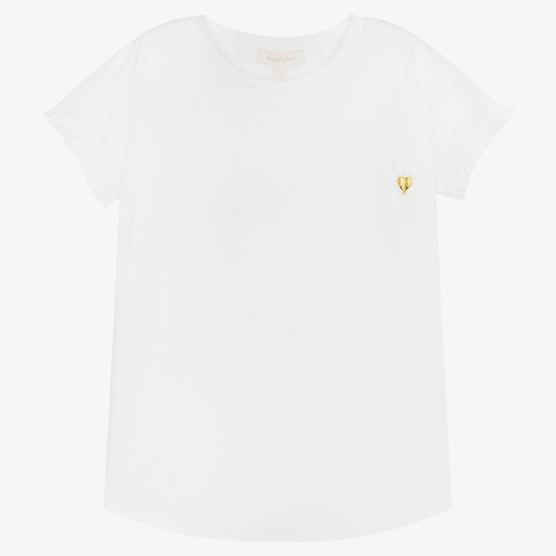 Angel's Face-T-shirt blanc Ailes Ado | Childrensalon Outlet