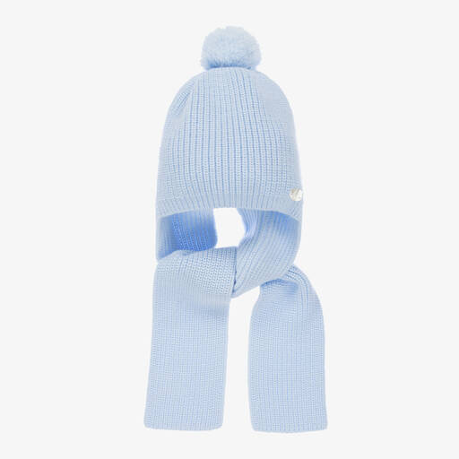 Artesanía Granlei- Голубая шапка-шарф | Childrensalon Outlet