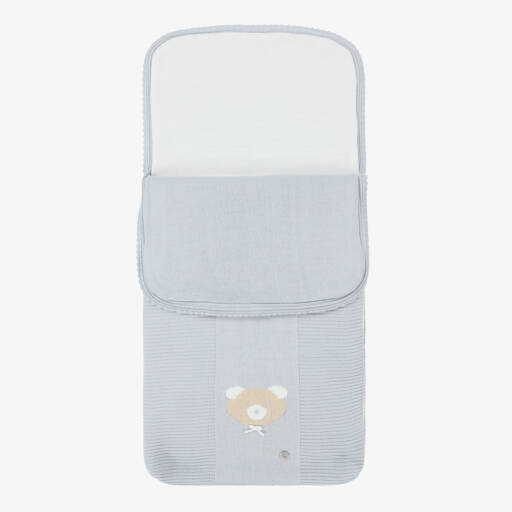 Artesanía Granlei-Boys Snuggly Knit Bear Cocoon | Childrensalon Outlet
