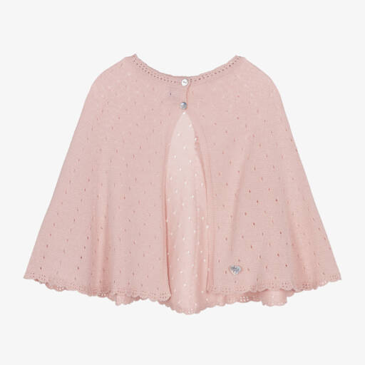 Artesanía Granlei-Мягкий розовый вязаный плед для девочек | Childrensalon Outlet