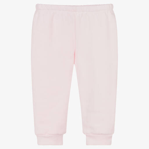 بابيدو -Baby Girls Pink Cotton Joggers | Childrensalon Outlet