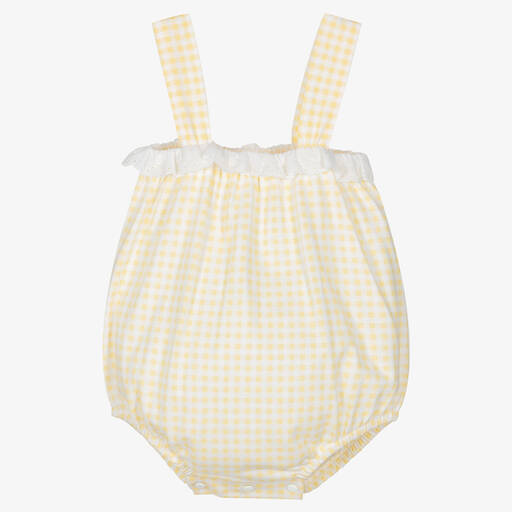 Babidu-Baby Girls Yellow Shortie | Childrensalon Outlet
