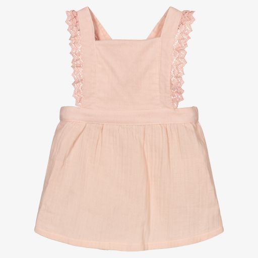 Babidu-Розовый сарафан для девочек | Childrensalon Outlet