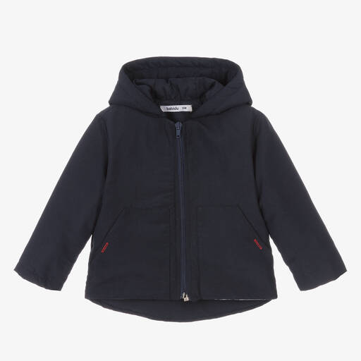 Babidu-Navyblaue Kapuzenjacke | Childrensalon Outlet