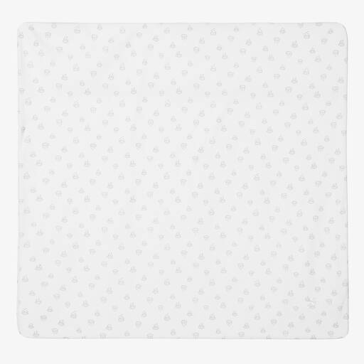 Babidu-Белое велюровое одеяло (84см) | Childrensalon Outlet