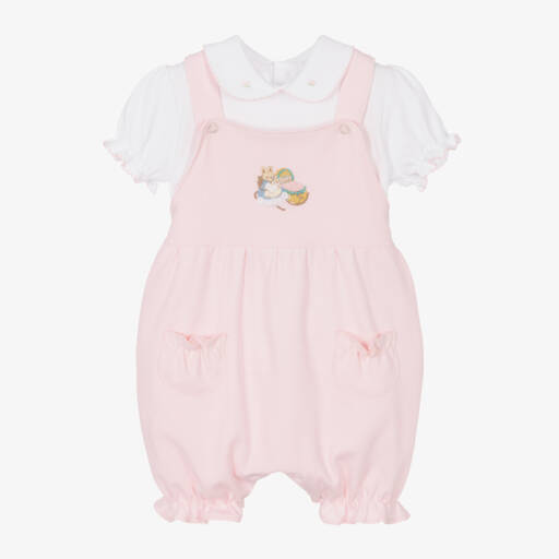 Mini-la-Mode-طقم بناتي وردي برسمة الفأر | Childrensalon Outlet