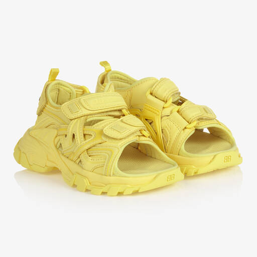 Balenciaga-صندل مطاط لون أصفر | Childrensalon Outlet