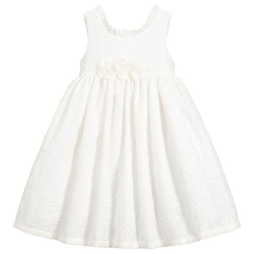 Balloon Chic-فستان دانتيل لون عاجي | Childrensalon Outlet
