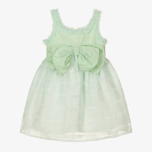 Balloon Chic-Мятно-зеленое платье из тюля | Childrensalon Outlet