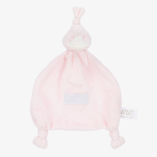 Bam Bam-Girls Soft Pink Snuggle Doudou | Childrensalon Outlet