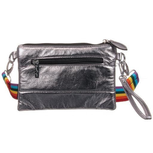 Bari Lynn-Silver Belt Bag (22cm) | Childrensalon Outlet