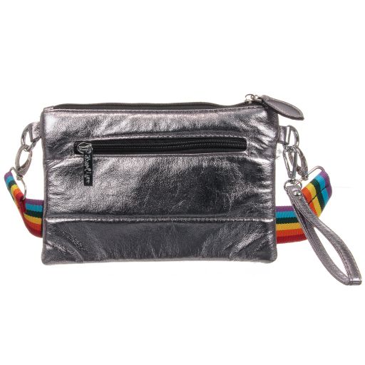 Bari Lynn-Silberne Gürteltasche (22 cm) | Childrensalon Outlet