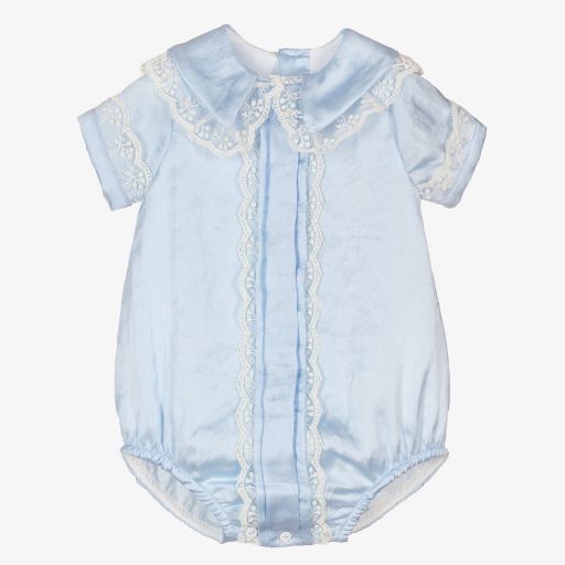 Beatrice & George-Classic Blue Baby Shortie | Childrensalon Outlet