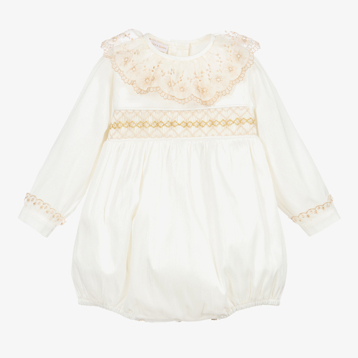 Beatrice & George-Ivory Ceremony Shortie | Childrensalon Outlet
