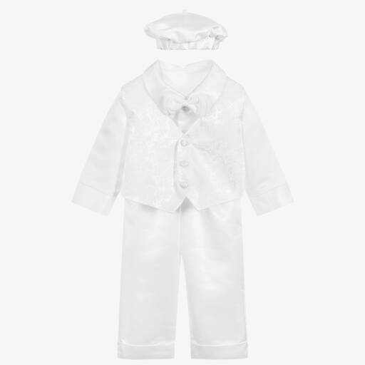 Beau KiD-طقم بنطلون 5 قطع لون عاجي للمواليد  | Childrensalon Outlet
