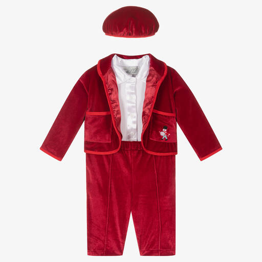 Beau KiD-Ensemble pantalon rouge bébé garçon | Childrensalon Outlet