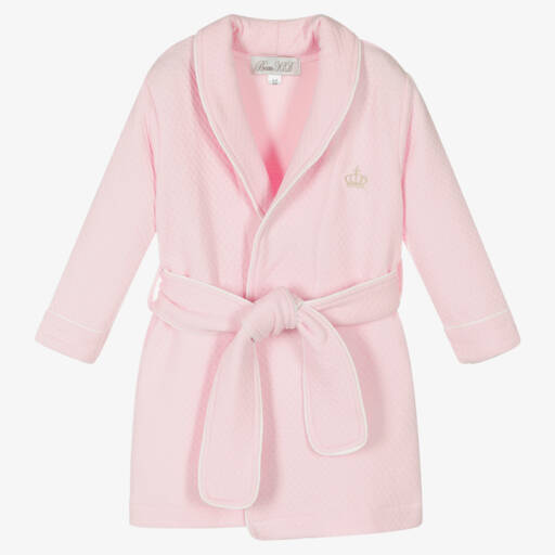 Beau KiD-Girls Pink Cotton Bathrobe | Childrensalon Outlet