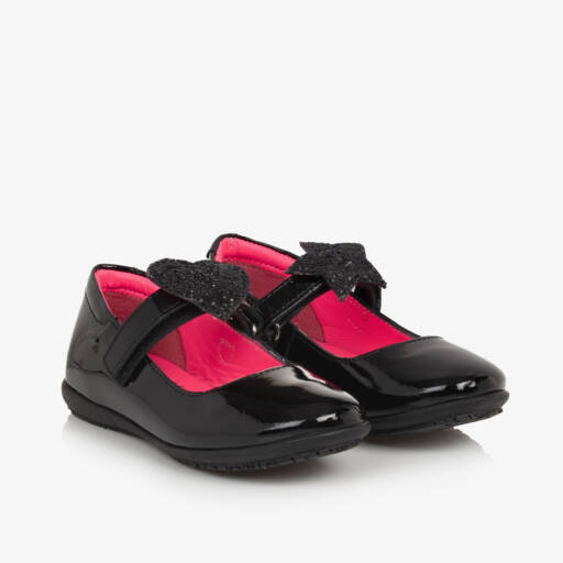 Billieblush-Girls Black Patent Bar Shoes | Childrensalon Outlet
