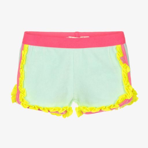 Billieblush-Girls Blue Towelling Shorts | Childrensalon Outlet