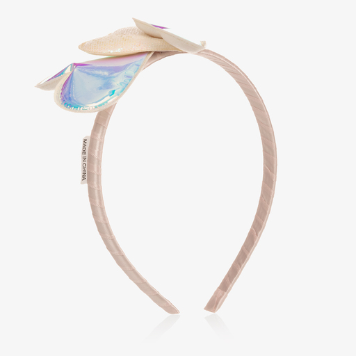 Billieblush-Girls Pink Heart Hairband | Childrensalon Outlet