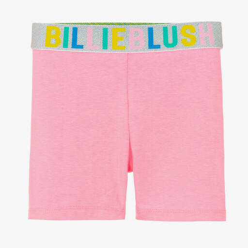 Billieblush-شورت لرياضة الدراجات قطن جيرسي لون زهري للبنات | Childrensalon Outlet