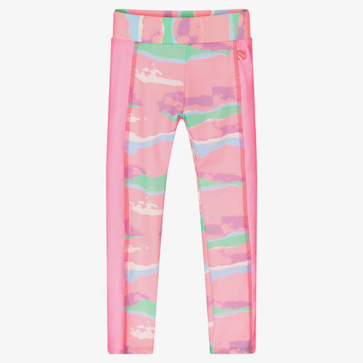 Billieblush-Girls Pink Jersey Leggings | Childrensalon Outlet