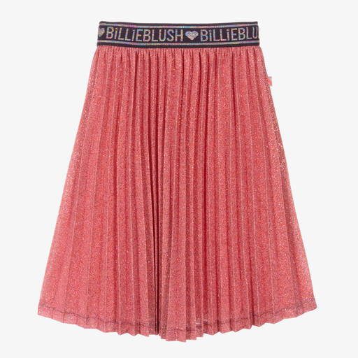 Billieblush-Розовая плиссированная юбка для девочек | Childrensalon Outlet