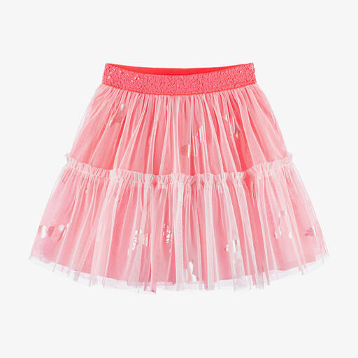 Billieblush-تنورة توتو تول لون زهري | Childrensalon Outlet