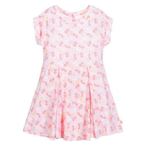 Billieblush-Girls Pink Viscose Dress | Childrensalon Outlet