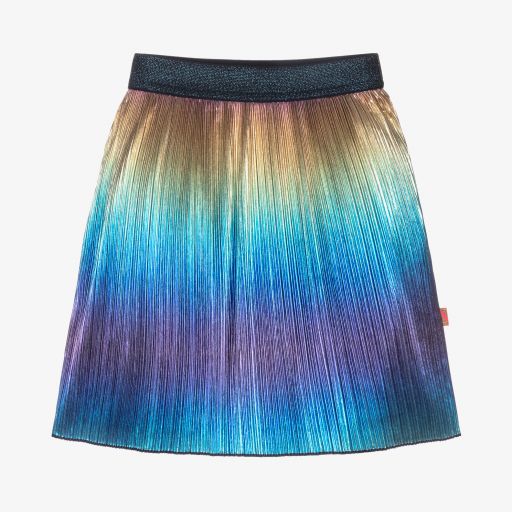 Billieblush-Girls Pleated Rainbow Skirt | Childrensalon Outlet