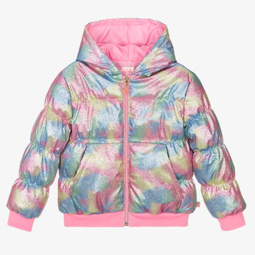 Billieblush-Regenbogen-Steppjacke (M) | Childrensalon Outlet