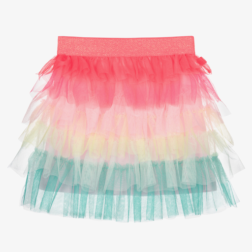 Billieblush-Girls Rainbow Tulle Tutu Skirt | Childrensalon Outlet
