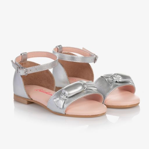 Billieblush-Girls Silver Candy Sandals | Childrensalon Outlet