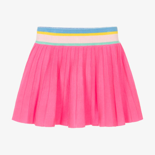 Billieblush-Girls Vibrant Pink Knit Skirt | Childrensalon Outlet
