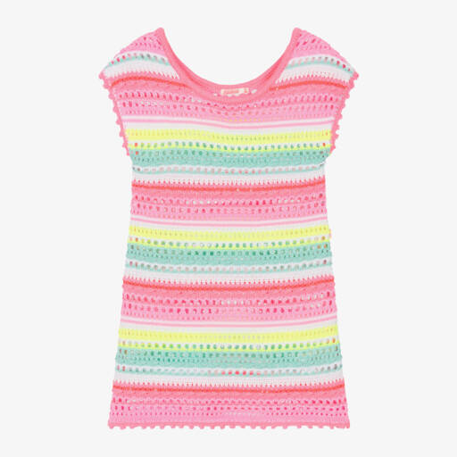 Billieblush-Girls Vibrant Striped Knit Dress | Childrensalon Outlet