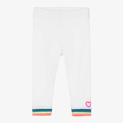 Billieblush-Girls White Leggings | Childrensalon Outlet