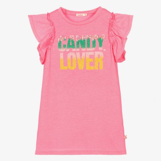 Billieblush-Neon Pink Candy Lover Dress | Childrensalon Outlet