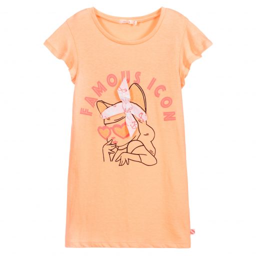 Billieblush-Orange Icon Jersey Dress | Childrensalon Outlet