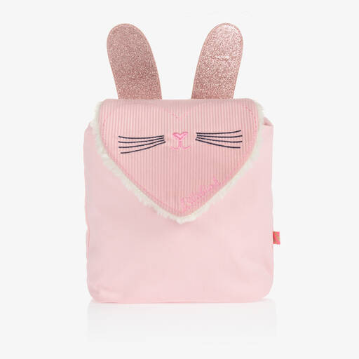 Billieblush-Pink Cotton Backpack (26cm) | Childrensalon Outlet