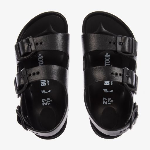 Birkenstock-صندل مطاط لون أسود | Childrensalon Outlet