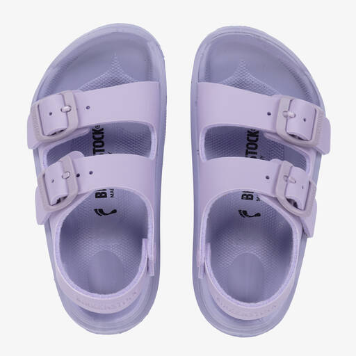 Birkenstock-Фиолетовые сандалии с пряжками | Childrensalon Outlet