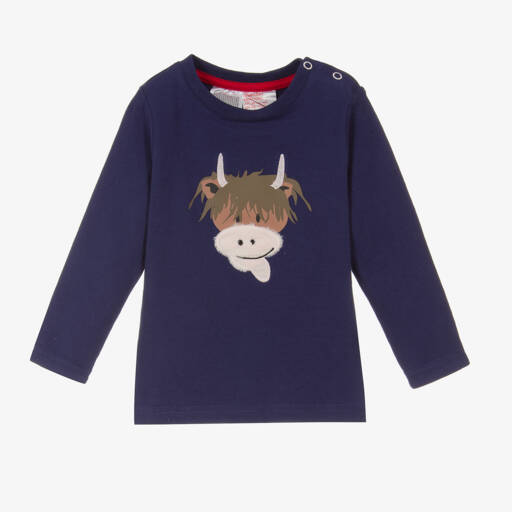 Blade & Rose-Boys Cotton Highland Cow Tee | Childrensalon Outlet