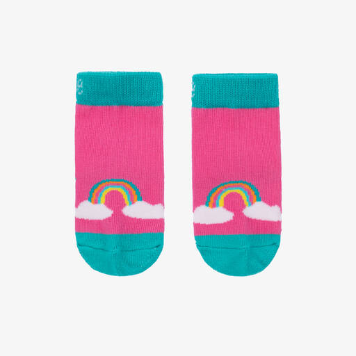 Blade & Rose-Розовые носки с радугой для девочек | Childrensalon Outlet