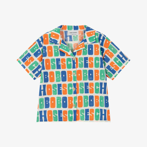 Bobo Choses-Boys Vibrant Organic Cotton Top | Childrensalon Outlet