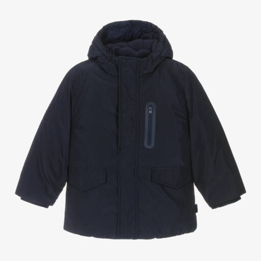 Boboli-Boys Dual-Layer Navy Coat | Childrensalon Outlet