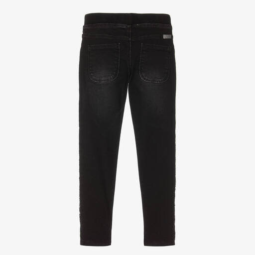 Boboli-Jegging pailleté noir Fille | Childrensalon Outlet