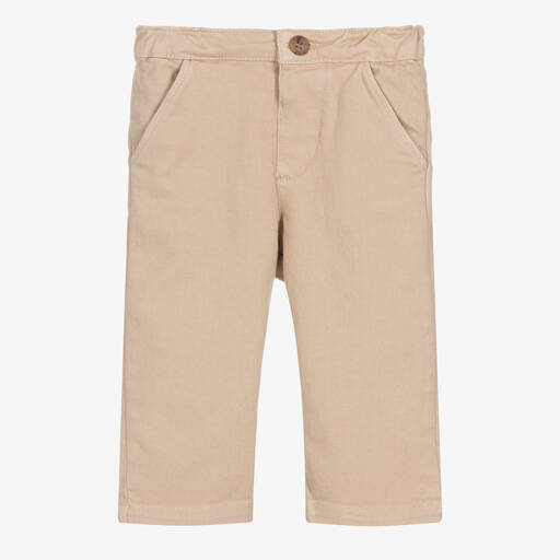 Bonpoint-Beige Chinohose für Jungen | Childrensalon Outlet